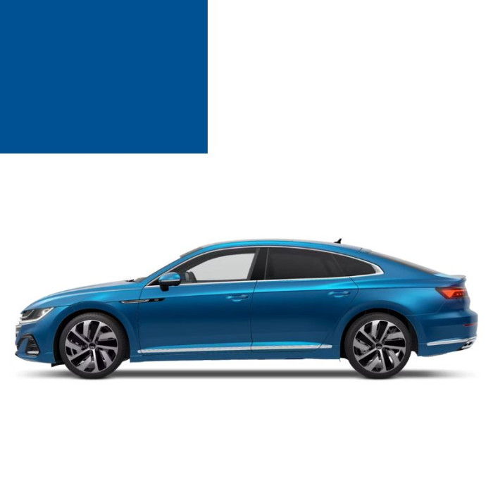 Краска по коду акриловая синяя Summer Blue LA5F для автомобилей Volkswagen