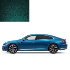 Краска по коду металлик зеленая Dragon Green LC6P для автомобилей Volkswagen (
