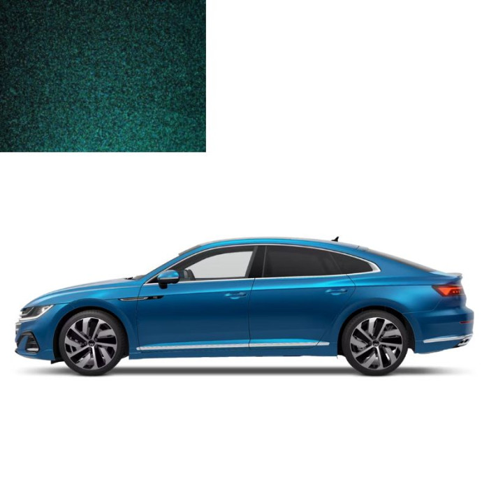 Краска по коду металлик зеленая Dragon Green LC6P для автомобилей Volkswagen (
