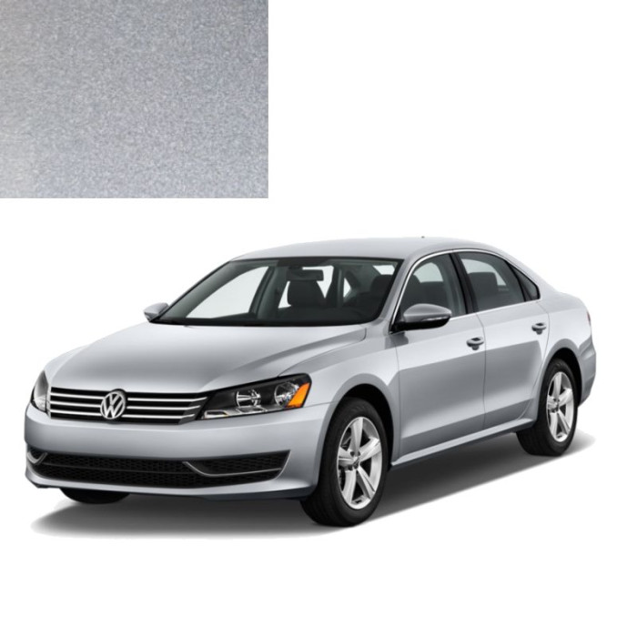 Краска по коду металлик серебристая Silverbird LA7R для автомобилей Volkswagen (