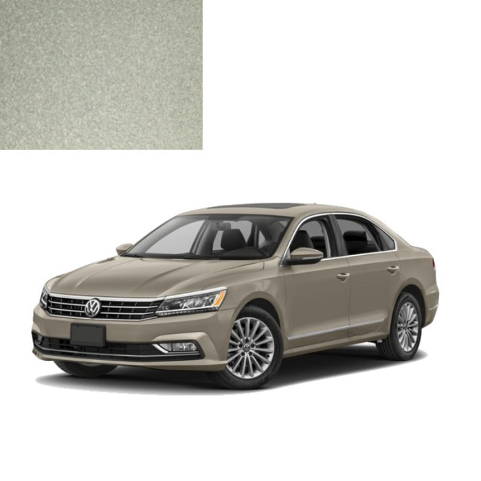 Краска по коду металлик зеленая Frescogruen LA6W для автомобилей Volkswagen (