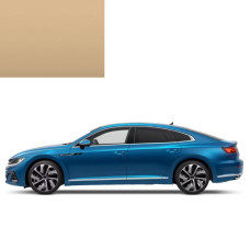Краска по коду акриловая коричневая Hellbraun T5 для автомобилей Volkswagen