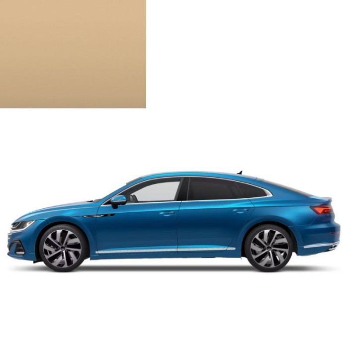 Краска по коду акриловая коричневая Hellbraun T5 для автомобилей Volkswagen
