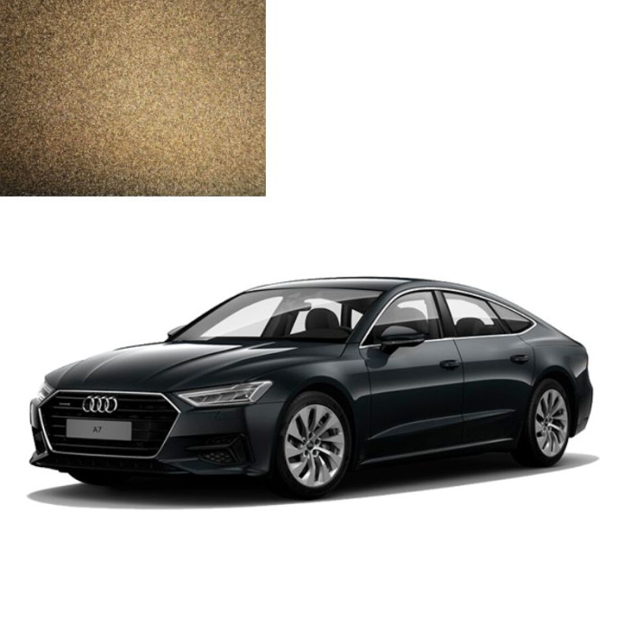 Краска по коду металлик коричневая Caribou Brown 6M для автомобилей Audi