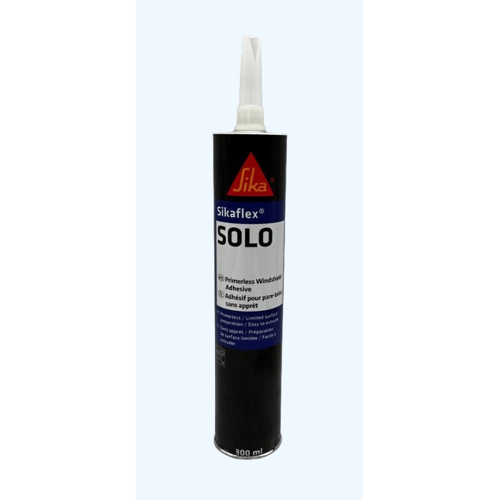 Клей для скла Sikaflex SOLO black 300 мл (1*12шт)