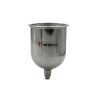 Бачок металевий INTERTOOL 600 мл із зовнішнім різьбленням М14х1.25