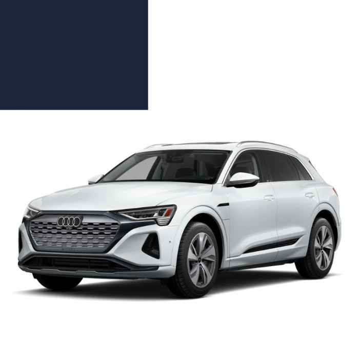 Купити Фарба за кодом акрилова синя LL5T DUNKELBLAU для автомобілів Audi в Україні