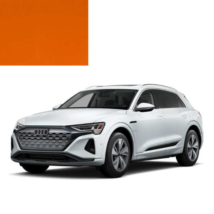 Краска по коду акриловая оранжевая LP2C LEUCHTORANGE для автомобилей Audi