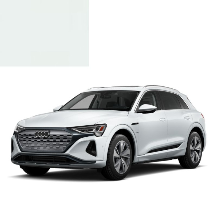 Купити Фарба за кодом акрилова біла LY9F (B6) BRILLIANTWE для автомобілів Audi в Україні