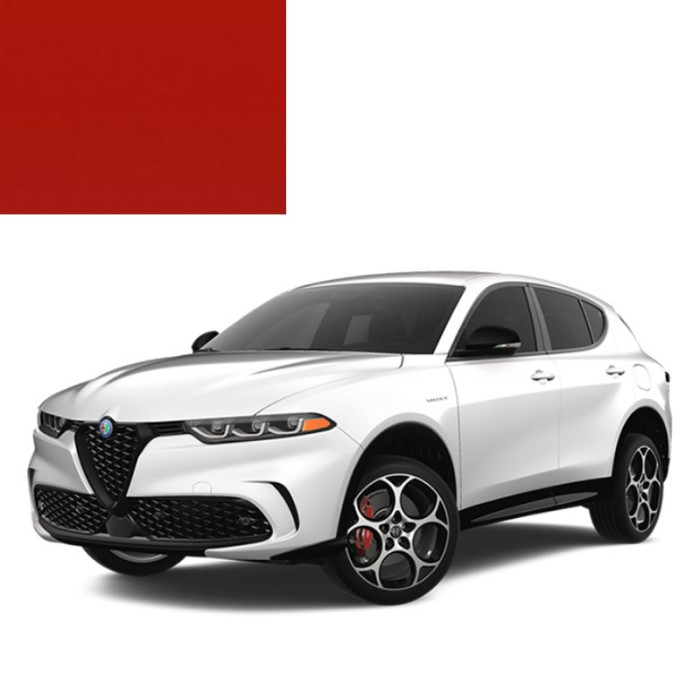 Купити Фарба за кодом акрилова червона 304 ROSSO ITALIA для автомобілів Alfa Romeo в Україні