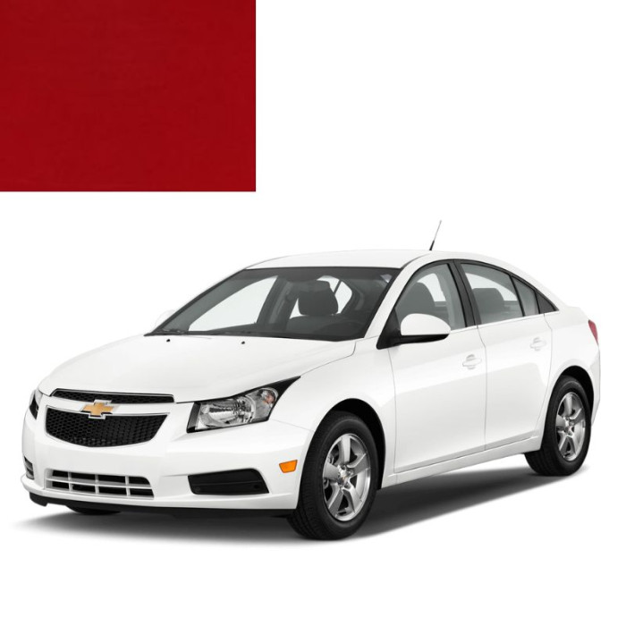 Купити Фарба за кодом акрилова червона 73L SUPER RED для автомобілів Chevrolet в Україні