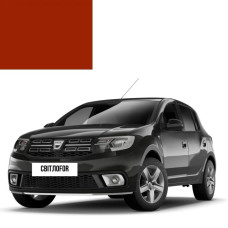 Краска по коду акриловая красная 275 ROSU INCHIS для автомобилей Dacia