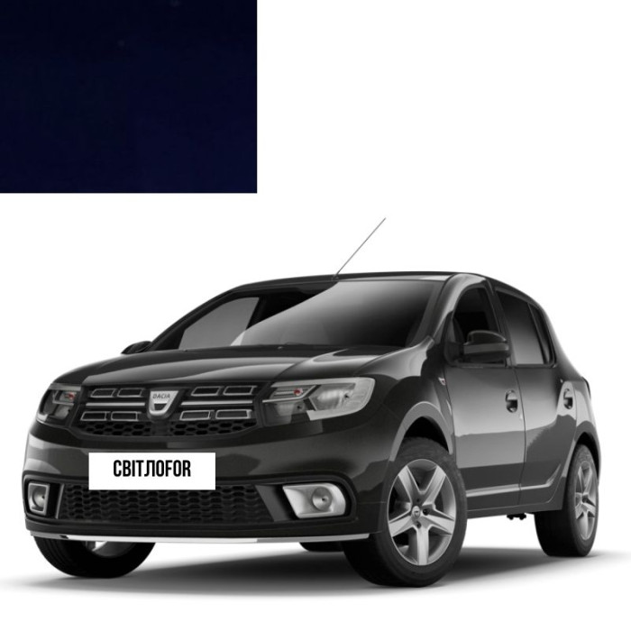 Купити Фарба за кодом акрилова синя 61E BLEU MARINE для автомобілів Dacia в Україні