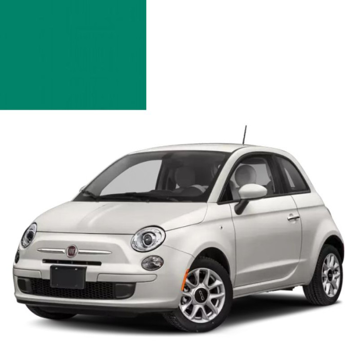 Купити Фарба за кодом акрилова зелена 076 VERDE LA REDOUTE II для автомобілів Fiat в Україні