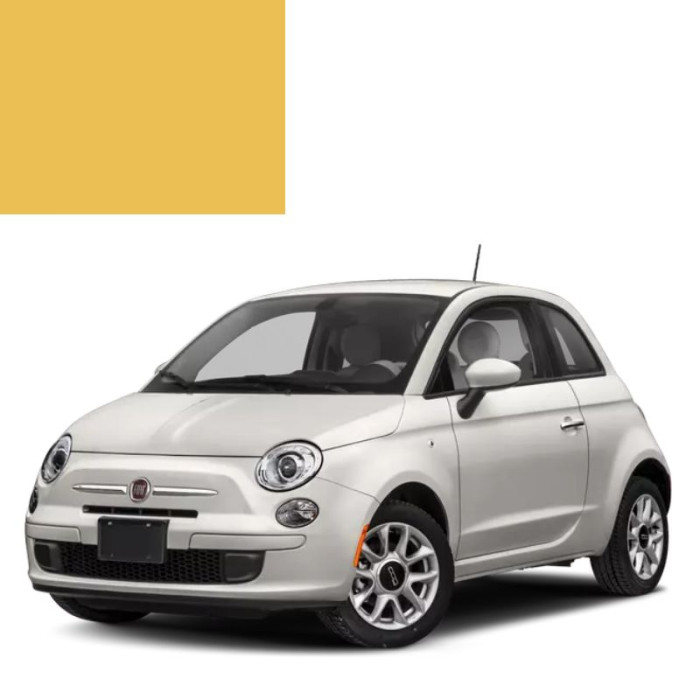 Купити Фарба за кодом акрилова жовта 113 GIALLO CEDRO для автомобілів Fiat в Україні