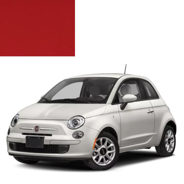 Купити Фарба за кодом акрилова червона 185B ROSSO GIUILETTA для автомобілів Fiat в Україні