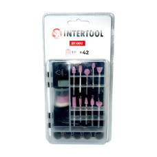 Комплект аксессуаров для гравера WT-0516 и DT-0517 42 шт. INTERTOOL BT-0012