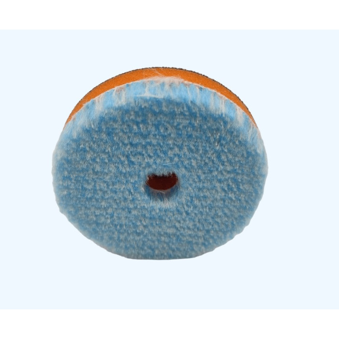 Купити Полірувальне коло - ZviZZer Pad Thermo Hybrid Wool Pad 80/15/80мм. (блакитний) в Україна