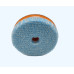 Круг полірувальний - ZviZZer Detailing Pad Thermo Hybrid Wool Pad 80/15/80мм. (голубий)