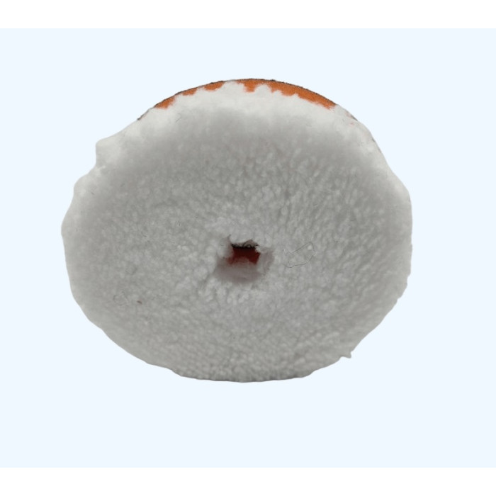 Круг полірувальний - ZviZZer Detailing Pad Thermo Microfiber Pad Ø 80/15/80мм. (білий)