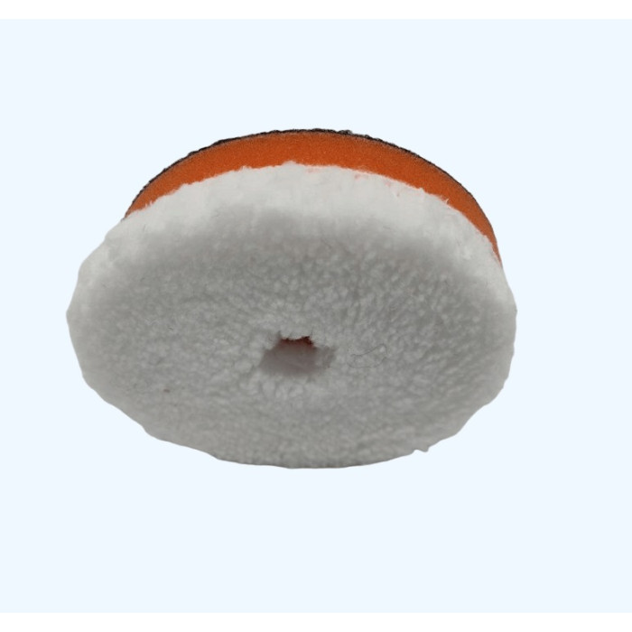 Круг полірувальний - ZviZZer Detailing Pad Thermo Microfiber Pad Ø 80/15/80мм. (білий)