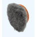 Круг полірувальний - ZviZZer Detailing Pad Thermo Nano Wool Pad, anthrazit 80/25/80мм (сірий)