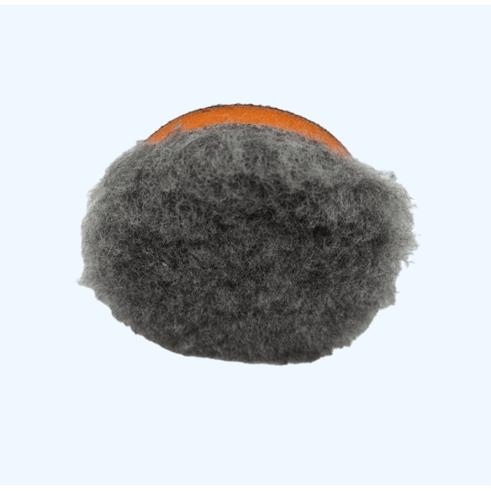 Круг полірувальний - ZviZZer Detailing Pad Thermo Nano Wool Pad, anthrazit 80/25/80мм (сірий)