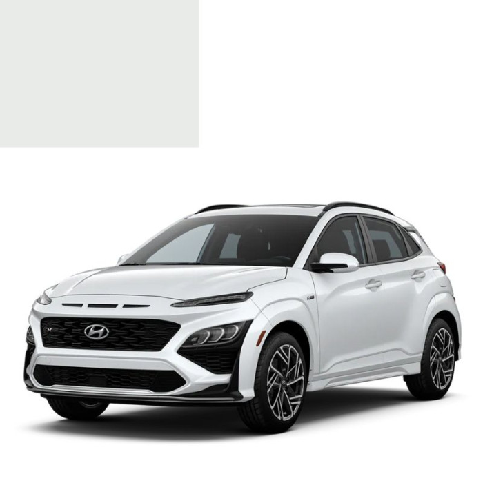 Купити Фарба за кодом акрилова біла WAW CERAMIC WHITE для автомобілів Hyundai в Україні