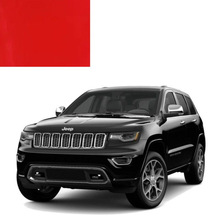 Купити Фарба за кодом акрилова червона KRB RADIANT FIRE RED для автомобілів Jeep в Україні
