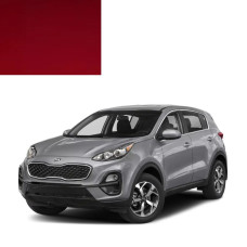 Краска по коду акриловая красная HR SO RED для автомобилей Kia