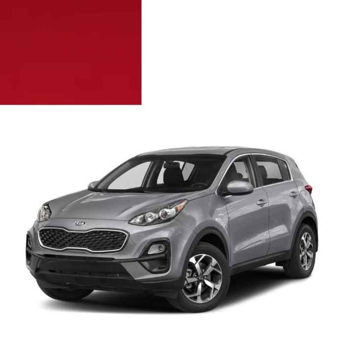 Купити Фарба за кодом акрилова червона VR CHERRY RED для автомобілів Kia в Україні