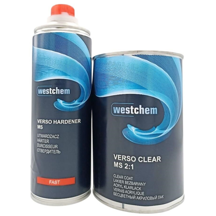 Лак акриловий Westchem -HS- CLEARCOAT VERSO 2:1 1л + 0,5л затв. швидкий