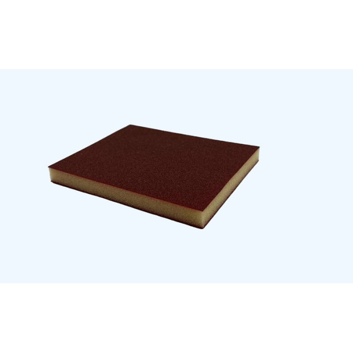 Абразивна губка Doubleflex SOFT PADS RED 123x98x13мм KOVAX SUPERFINE (червона)