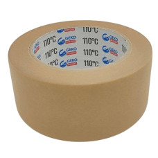 Малярна стрічка GEKO коричнева 110*C 24мм * 50м (48)