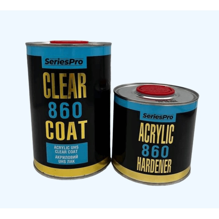 Придбати Лак CS System SeriesPro Clear Coat UHS 860, 1л + Затверджувач CS System SeriesPro Hardener 860, 0.5л в Україні