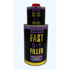 Грунт акриловий CS System SeriesPro FastFiller 5+1 (1л+Затверд CSSystem SeriesPro 0.2л) сірий