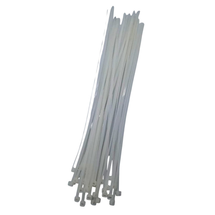 Купити Хомути MOLDER пластикові білі 4.8*350 (100шт/уп) ПОШТУЧНО