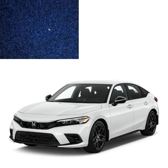 Купить Фарба за кодом металік синя B68P PACIFIC BLUE для автомобілів Honda в Україні