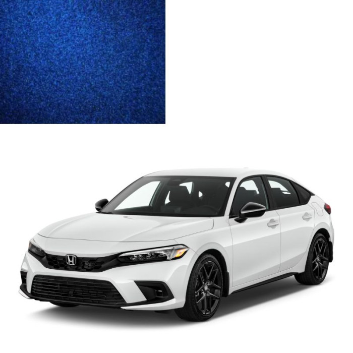 Купити Фарбу за кодом металік синя B74P ADRIATIC BLUE для автомобілів Honda в Україні