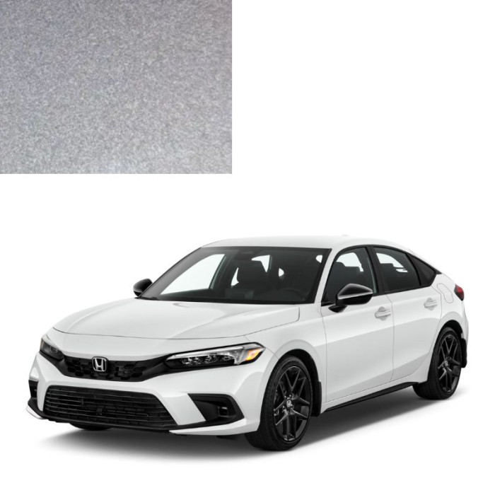 Краска по коду металлик серебристая B83M ICEBERG SILVER для автомобилей Honda