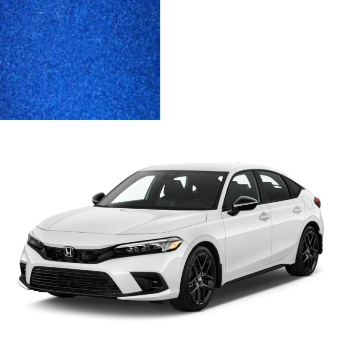 Купити Фарбу за кодом металік синя B84P SUPER MARINE BLUE для автомобілів Honda в Україні