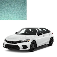 Краска по коду металлик зеленая G505M GREEN для автомобилей Honda