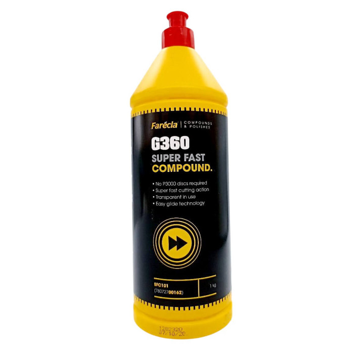 Купити Паста полірувальна FARECLA G360 Super Fast Compound 1 кг (ціна за кілограм) в Україні