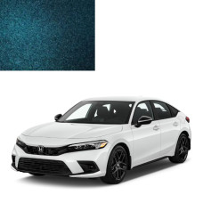 Краска по коду металлик зеленая G82P DARK GREEN для автомобилей Honda