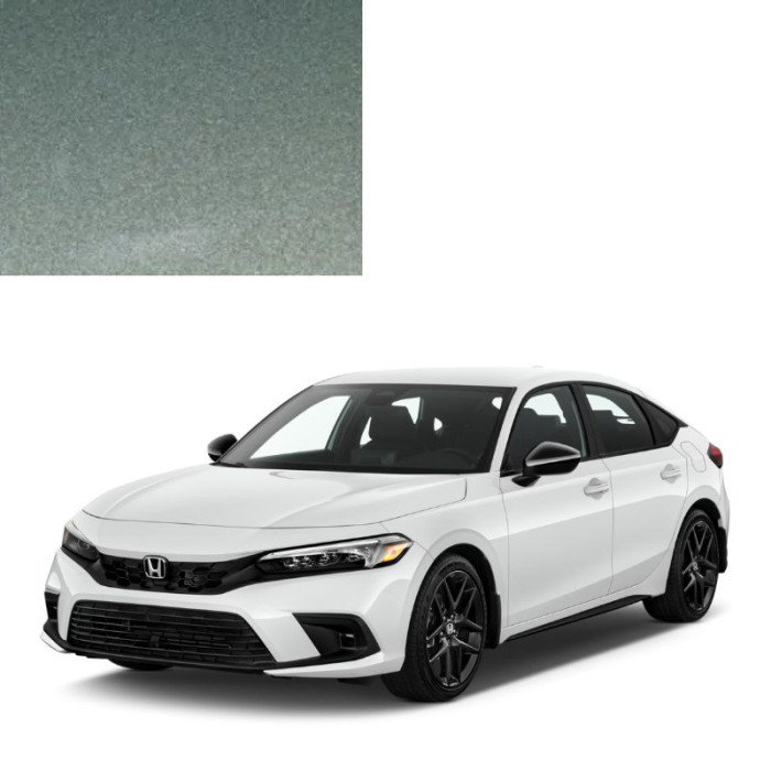 Краска по коду металлик зеленая G99P CASCADE GREEN для автомобилей Honda