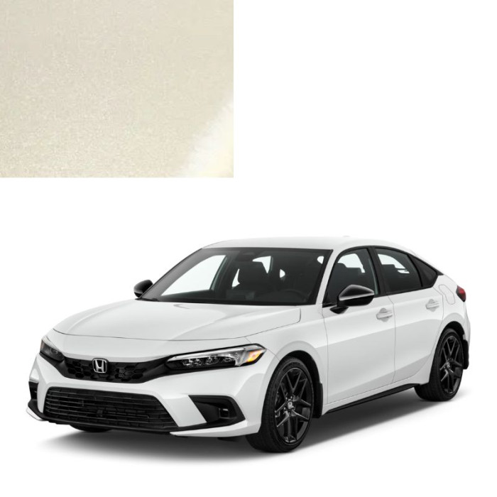 Купити Фарба за кодом металік біла NH624P NEW WHITE для автомобілів Honda в Україні