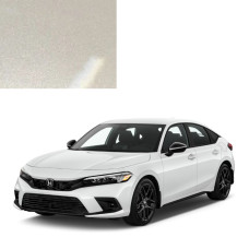 Краска по коду металлик белая NH636P BRILLIANT WHITE для автомобилей Honda