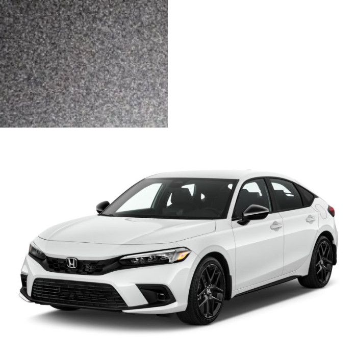 Краска по коду металлик серая NH643M ANTHRACITE GREY для автомобилей Honda