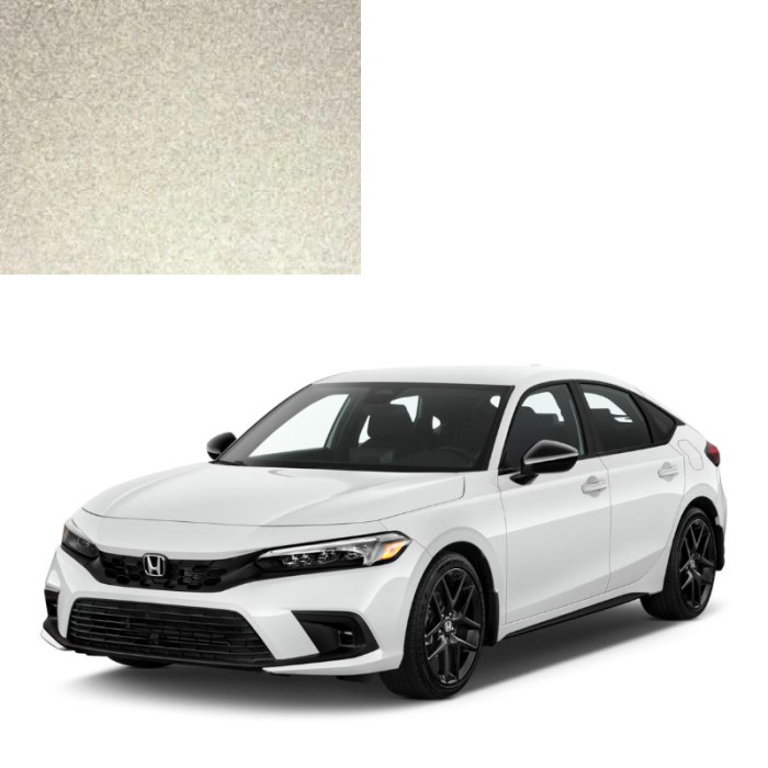 Купити Фарба за кодом металік срібляста NH663M SATELLITE SILVER для автомобілів Honda в Україні