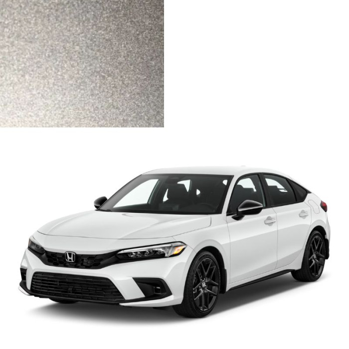 Купити Фарба за кодом металік срібляста NH675M MAGNESIUM SILVER для автомобілів Honda в Україні